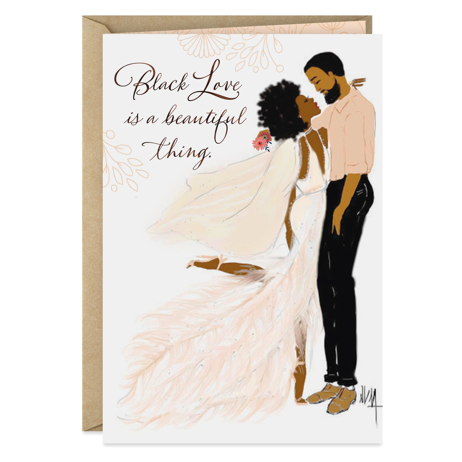 our love is beautiful anniversary card greeting cards hallmark