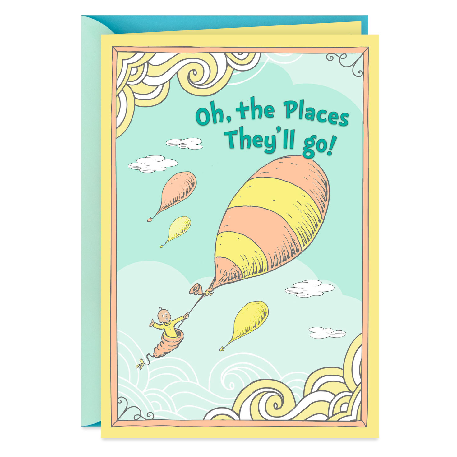 Dr. Seuss™ Oh, the Places They'll Go! New Baby Card - Greeting Cards ...