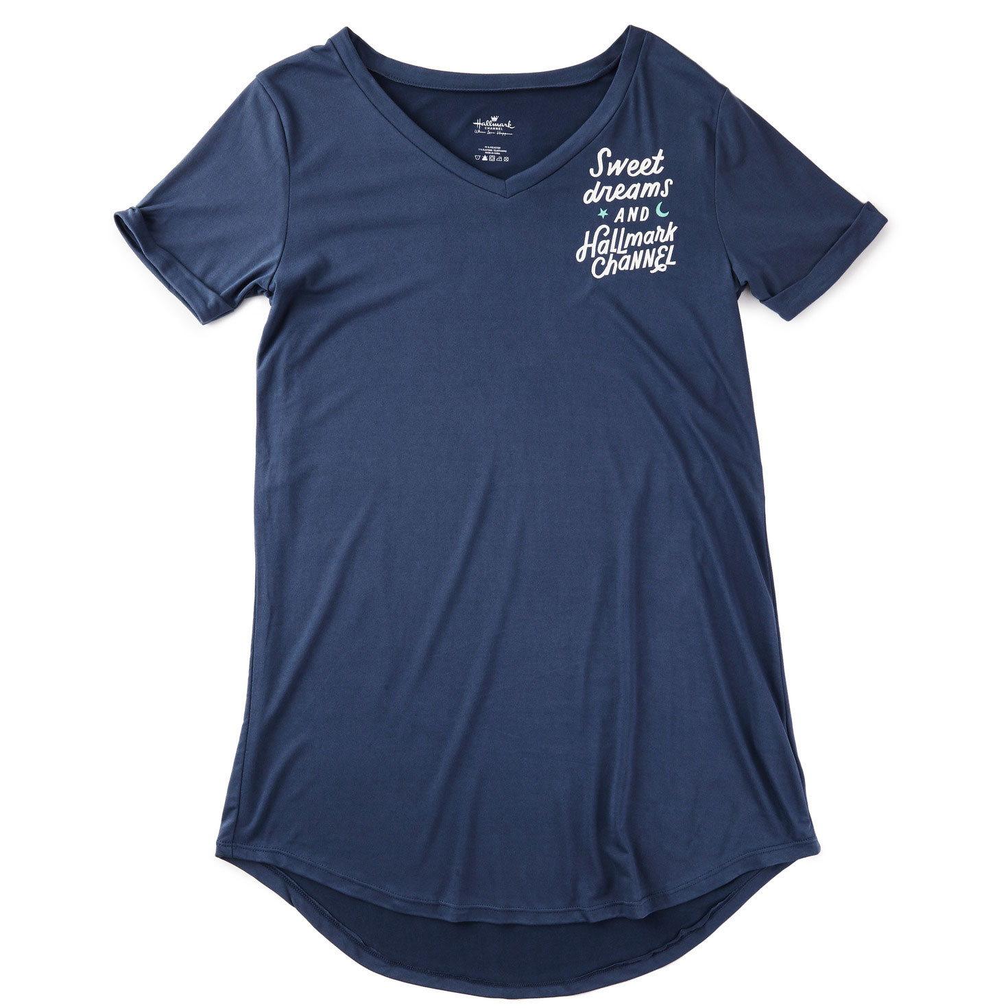 Hallmark Channel Sweet Dreams Women's Sleep Shirt, S/M - Loungewear