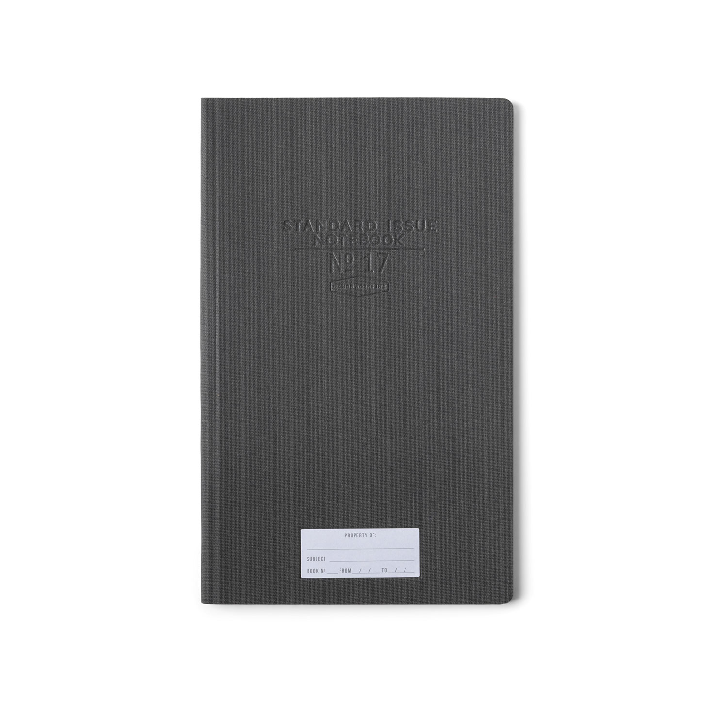 Designworks Ink Black Standard Issue Tall Hardcover Notebook for only USD  14.00 | Hallmark