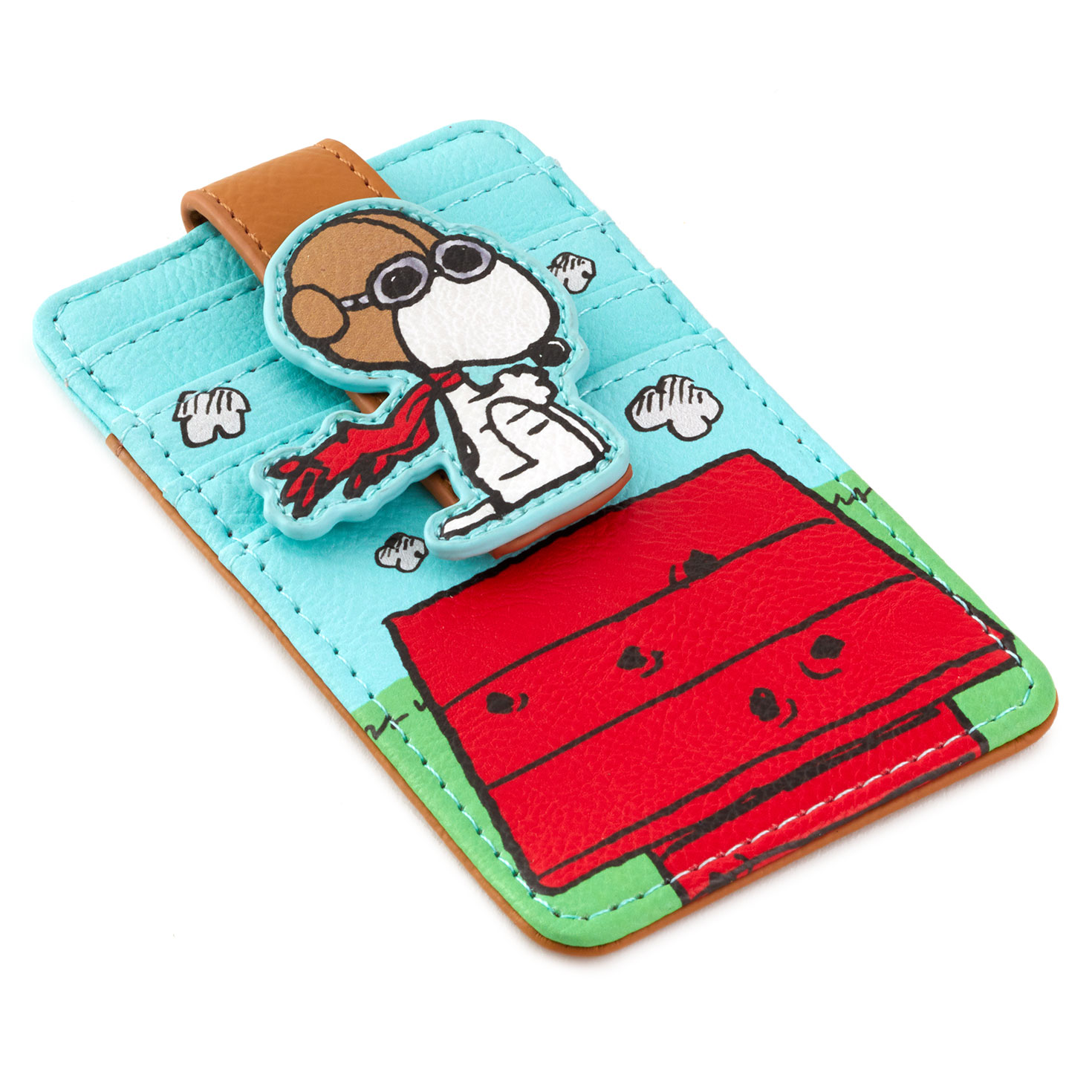 Loungefly Peanuts Snoopy vs. the Red Baron Card Holder - Handbags & Purses